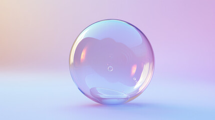 3d bubble illustration, water