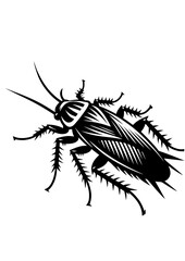 Cockroach Svg, Cockroach Insect PNG, Pest SVG, Animal SVG, Cockroach Silhouette, Cockroach Clipart, Cockroach Cut file for Cricut, Design