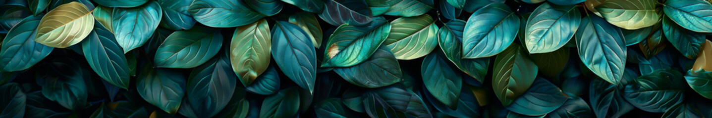 Lush Assortment of Greenery Leaves in Rich Textures