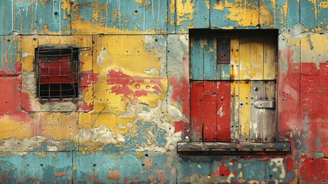 Magazine Photography Style: Urban textures, emphasizing graffiti, weathered walls, and intricate architectural details, creating visually engaging and depth-filled images