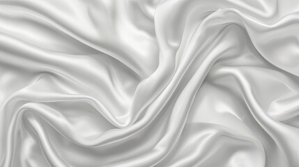 Obraz premium A white fabric with a pattern of carbon fibers. The fabric is very smooth and silky