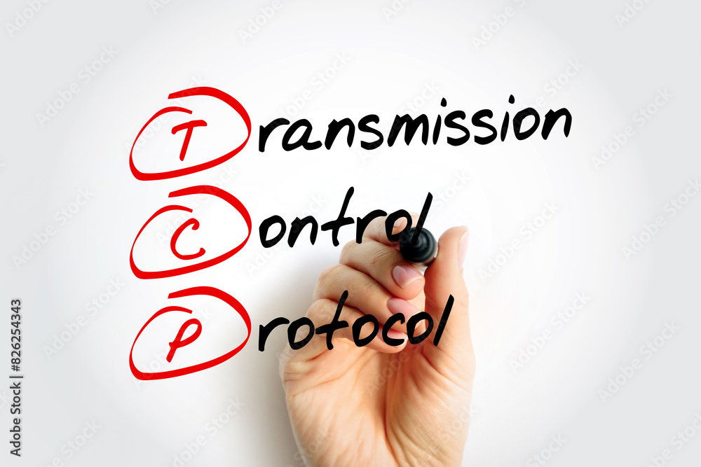 Aufkleber tcp - transmission control protocol is a standard that defines how to establish and maintain a netwo