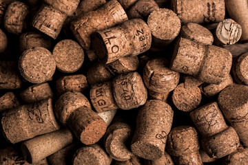 wine corks background