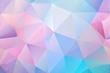 Obraz premium abstract irregular polygon background - triangle low poly pattern - full spectrum multi color, vector illustration