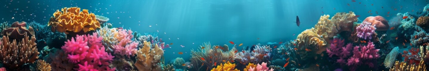 Fototapeta premium corals on the seabed.