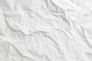 Obraz premium the wet crumpled white paper texture for the headerbackdrop