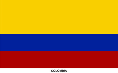 Flag of COLOMBIA, COLOMBIA national flag