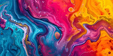Abstract Swirl of Color background