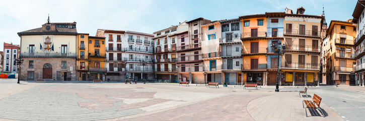 Panoramic view of the Plaza de España in Calatayud © Cavan