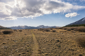 Landscape in the Mount Blue Sky Wilderness, Colorado