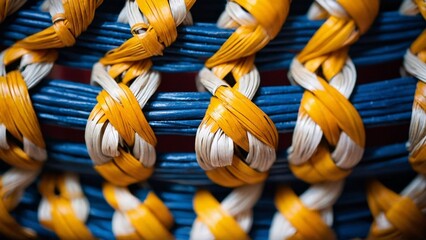 AI generated illustration of a fabric texture