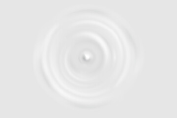 Milk drop wave. White cream splash and ripple background. Liquid water abstract surface top view. Cosmetic creme or lotion puddle motion. Smooth music sound design. Fluid dairy drink pattern