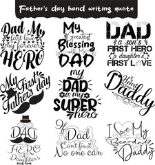 Father's Day quote Design 