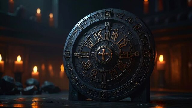 old clock on the wall