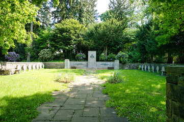 Kriegsgräber Gedenkstätte in Mettmann