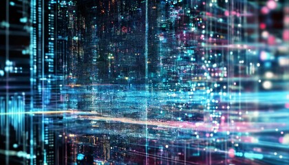 Obraz premium technology background