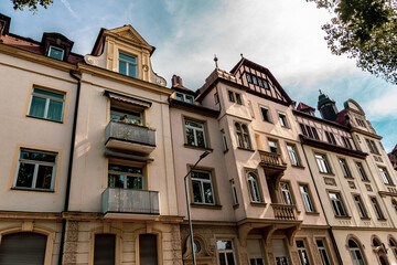 Bamberg old building in the old town