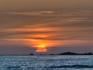 Cox Bay Sunset, Vancouver Island, British Columbia, Canada.