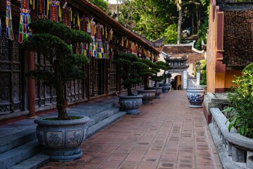 Fototapeta premium Thien Tru Temple near Perfume Pagoda, Vietnam, by Hanoi
