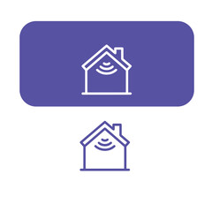 smart home icon vector design 