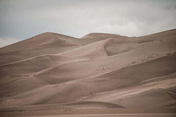 sand dunes in the desert