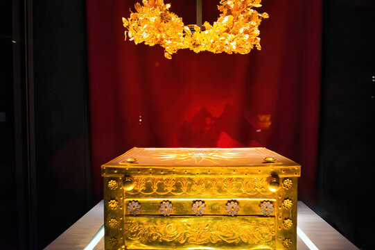 Archaeological Museum of Vergina, the tomb of the Macedonian King Philip II, father of Alexander