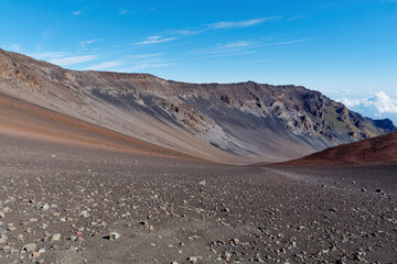 Pa Ka'oao Trail in Haleakala National Park, Maui Island, Hawaii, USA.