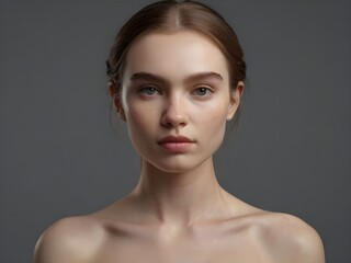 portrait of a woman. AI generated art