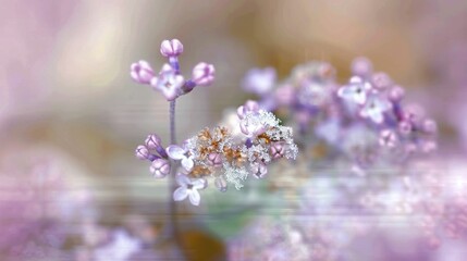   A clear shot of vibrant blooms against a focused backdrop