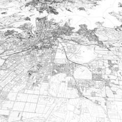 Naklejka premium 3D illustration of city and urban in Sydney Australia