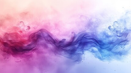 An abstract watercolor background with soft, flowing gradients of blue and purple, creating a serene and artistic atmosphere.