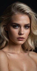 Obraz premium portrait of a blonde woman