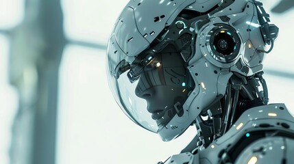 artificial intelligence unleashed the rise of futuristic robots envisioned in a sleek 3d render
