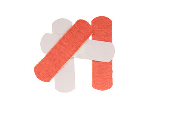 First Aid Bandage, isolated on white background