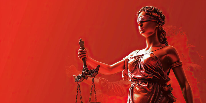 Legislation red legal aspects of a fight with the law and justice the scales of balance weight heavy.