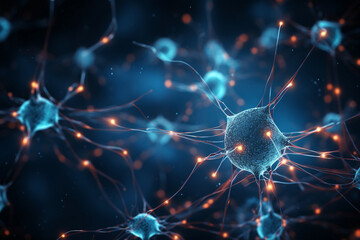 Doctor scientist working in modern hi-tech laboratory with innovation research, Generative AI illustration