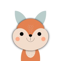 cartoon cat fox kids art doodle 