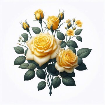 Gelbe Rosen