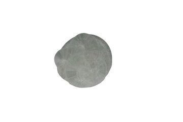 Drop of cosmetic serum on white isolated on a transparent background