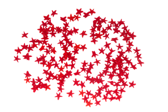 etoiles-carte de voeux-stars isolated on a transparent background