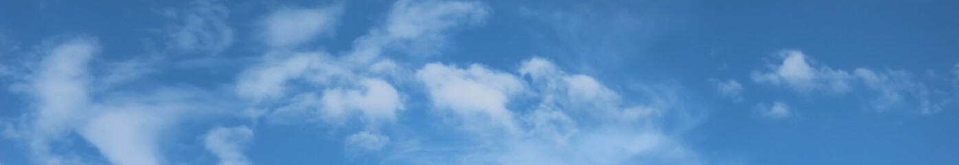 Blue sky and clouds background