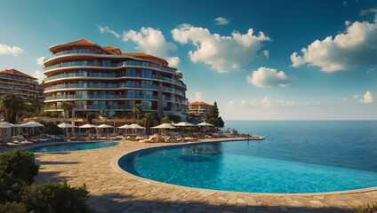 Fototapeta premium Beautiful Saint Vlas Bulgaria