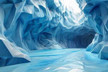 Obraz premium Blue Ice Cave