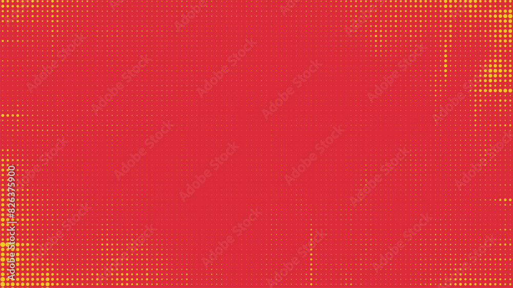 Poster halftone background vector, abstract backdrop design with two tone pattern and copy space for edit y