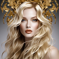 Fototapeta premium portrait of a woman