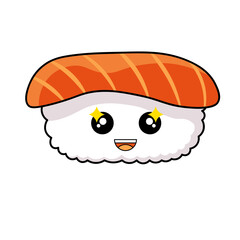 cute and kawaii little sushi