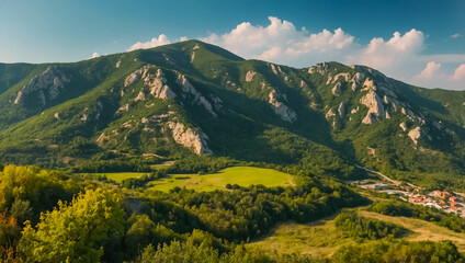 Beautiful mountains Saint Vlas Bulgaria