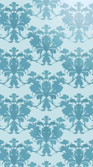 Fototapeta premium Damask pattern vector image