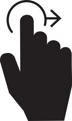 HAnd Pointer Icon Simple