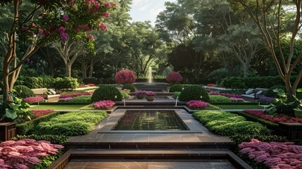 Garden Plan Design Renderings